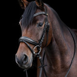 Waldhausen S-Line Patent Blackshine Bridle #colour_black