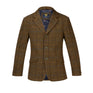Shires Aubrion Men's Saratoga Jacket #colour_oak-brown-check