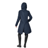 Weatherbeeta Ladies All Purpose Waterproof Longline Equestrian Jacket #colour_navy