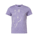 Mountain Horse Children's U & I Tech Tee #colour_spring-purple