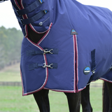 Weatherbeeta Comfitec Essential 50G Combo Turnout #colour_navy-burgundy