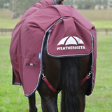 Weatherbeeta Comfitec Essential 220G Turnout #colour_burgundy-navy