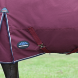 Weatherbeeta Comfitec Essential 0G Turnout #colour_burgundy-navy