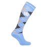 HV Polo Argyle Socks #colour_air-blue-black