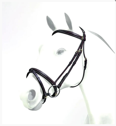 Equipe Emporio Flash Bridle - No Reins #colour_black
