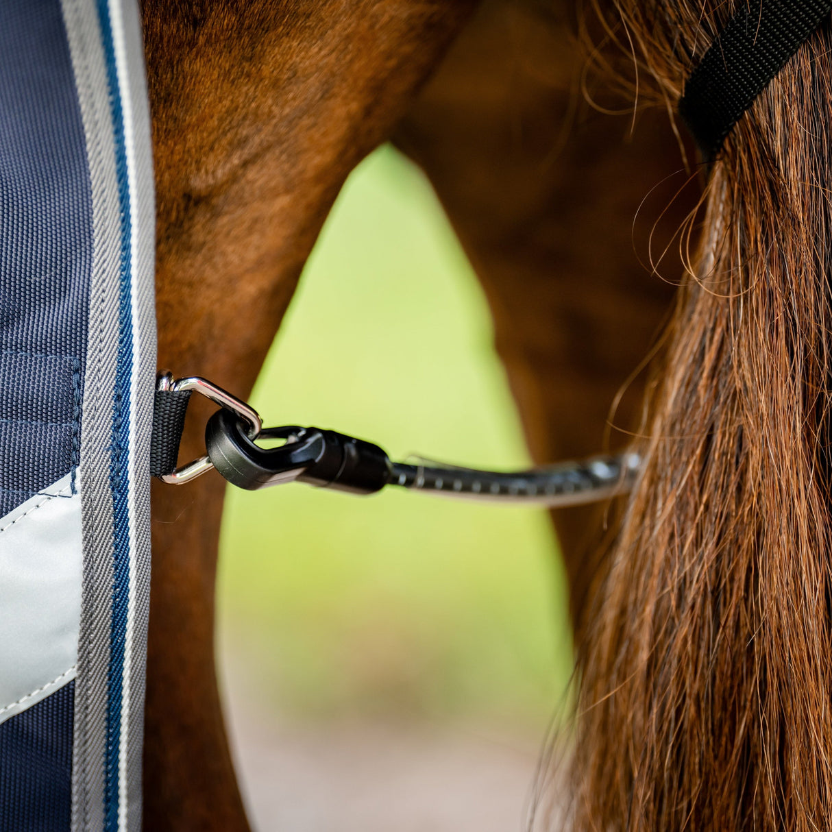 Horseware Ireland Rambo Supreme 1680D Turnout Plus 50g #colour_navy-thunderstorm-grey-silver