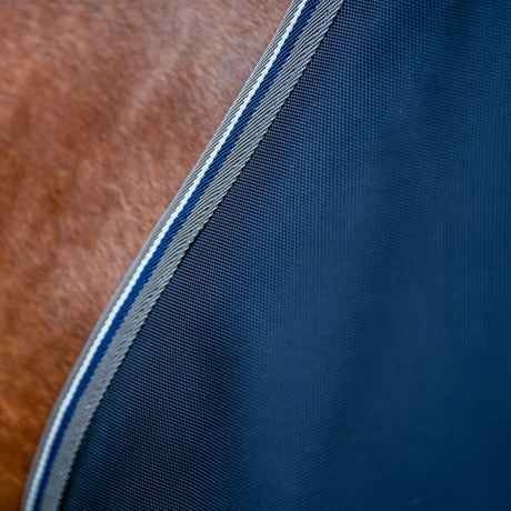 Horseware Ireland Rambo Supreme 1680D Turnout Vari-Layer 250g #colour_navy-thunderstorm-grey-silver