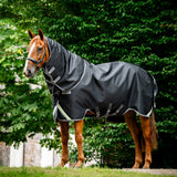 Horseware Ireland Rambo Supreme 1680D Turnout Plus 0g #colour_black-thunderstorm-grey-silver