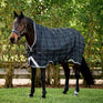 Horseware Ireland Rhino Wug 0g Turnout Rug #colour_black-grey-white-check-grey