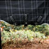 Horseware Ireland Rhino Wug 0g Turnout Rug #colour_black-grey-white-check-grey