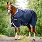 Horseware Ireland Rambo 1680D 0g Turnout Rug #colour_navy-thunderstorm-grey-silver
