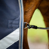 Horseware Ireland Rambo 1680D 50g Turnout Rug #colour_navy-thunderstorm-grey-silver