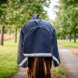 Horseware Ireland Rambo 1680D 250g Vari-Layer Turnout Rug #colour_navy-thunderstorm-grey-silver