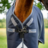 Horseware Ireland Rambo 1680D 0g Turnout Rug #colour_navy-thunderstorm-grey-silver
