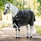 Horseware Ireland Rambo 1680D 0g Turnout Rug #colour_black-thunderstorm-grey-silver