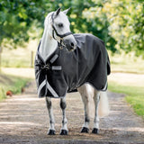Horseware Ireland Rambo 1680D 50g Turnout Rug #colour_black-thunderstorm-grey-silver