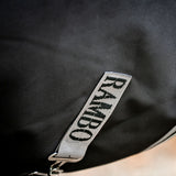 Horseware Ireland Rambo 1680D 50g Turnout Rug #colour_black-thunderstorm-grey-silver