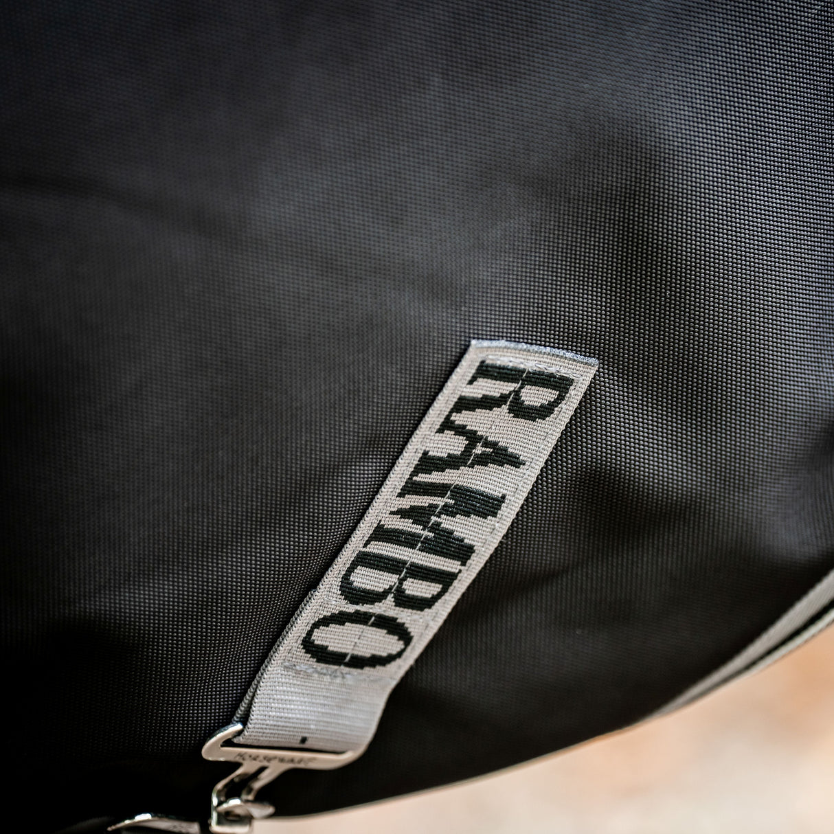 Horseware Ireland Rambo 1680D 100g Turnout Rug #colour_black-thunderstorm-grey-silver