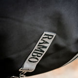 Horseware Ireland Rambo 1680D 100g Turnout Rug #colour_black-thunderstorm-grey-silver