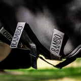 Horseware Ireland Rambo 1680D 450g Vari-Layer Turnout Rug #colour_black-thunderstorm-grey-silver