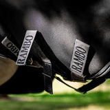 Horseware Ireland Rambo 1680D 250g Vari-Layer Turnout Rug #colour_black-thunderstorm-grey-silver