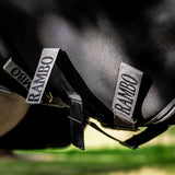 Horseware Ireland Rambo 1680D 50g Turnout Rug #colour_black-thunderstorm-grey-silver