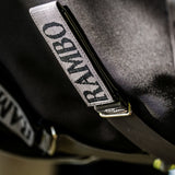 Horseware Ireland Rambo 1680D 0g Turnout Rug #colour_black-thunderstorm-grey-silver