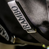 Horseware Ireland Rambo 1680D 100g Turnout Rug #colour_black-thunderstorm-grey-silver