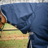 Horseware Ireland Amigo 1200D Integrated 0g Turnout Rug #colour_navy-titanium-grey-silver