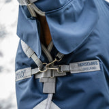 Horseware Ireland Amigo 1200D Integrated 250g Turnout Rug #colour_navy-titanium-grey-silver