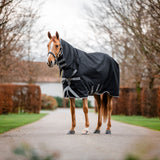 Horseware Ireland Amigo 1200D Integrated 0g Turnout Rug #colour_black-titanium-grey-silver