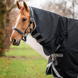 Horseware Ireland Amigo 1200D Integrated 250g Turnout Rug #colour_navy-titanium-grey-silver