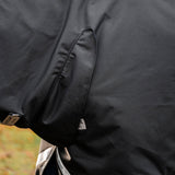 Horseware Ireland Amigo 1200D Integrated 150g Turnout Rug #colour_black-titanium-grey-silver