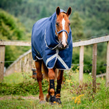 Horseware Ireland Amigo 1200D Plus 50g Turnout Rug #colour_navy-titanium-grey-silver