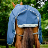 Horseware Ireland Amigo 1200D Plus 50g Turnout Rug #colour_navy-titanium-grey-silver