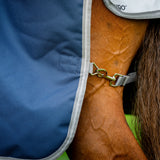 Horseware Ireland Amigo 1200D Plus 50g Turnout Rug #colour_navy-titanium-grey-silver