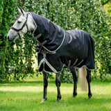 Horseware Ireland Amigo 1200D Plus 50g Turnout Rug #colour_black-titanium-grey-silver