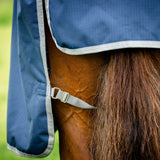 Horseware Ireland Amigo Ripstop 900D 100g Turnout Rug #colour_navy-titanium-grey