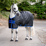 Horseware Ireland Amigo Ripstop 900D 200g Turnout Rug #colour_black-classic-blue