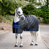 Horseware Ireland Amigo Ripstop 900D 100g Turnout Rug #colour_black-classic-blue