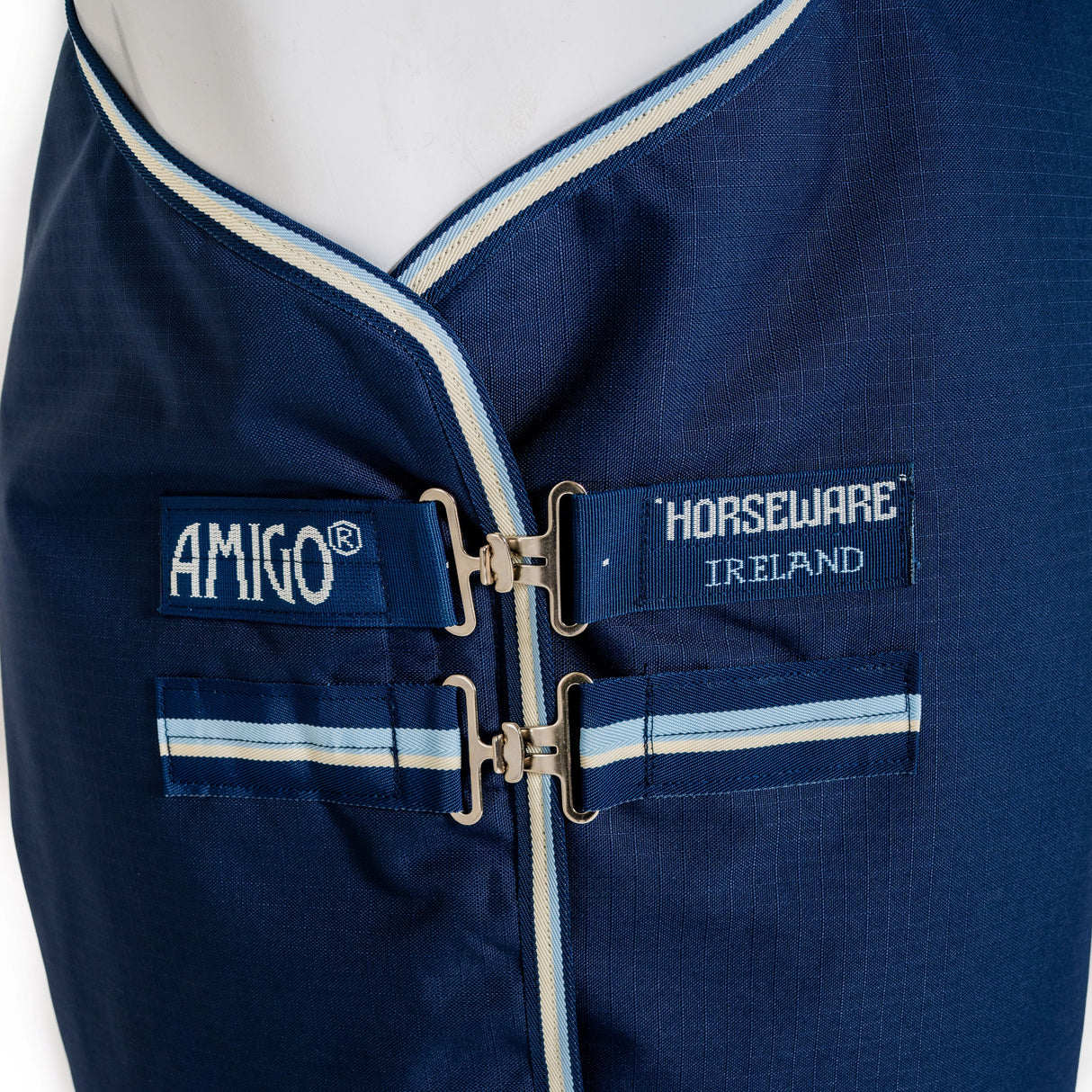 Horseware Ireland Amigo Ripstop 900D Plus 0g Pony Turnout Rug #colour_witney-navy