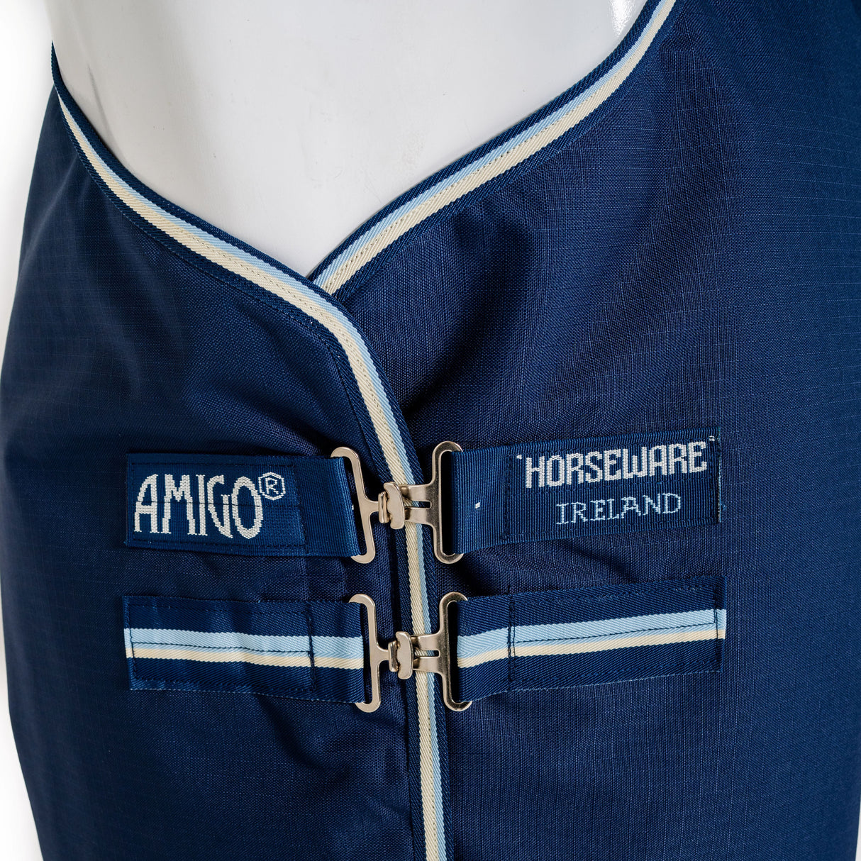 Horseware Ireland Amigo Ripstop 900D 100g Pony Turnout Rug #colour_witney-navy