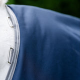 Horseware Ireland Amigo 1200D XL 50g Turnout Rug #colour_navy-titanium-grey-silver