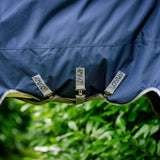 Horseware Ireland Amigo 1200D XL 50g Turnout Rug #colour_navy-titanium-grey-silver