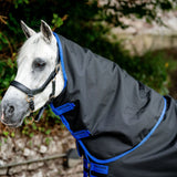Horseware Ireland Amigo Ripstop 900D Turnout Hood 150g #colour_black-classic-blue