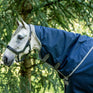 Horseware Ireland Amigo Bravo 1200D Original Hood 0g #colour_navy-titanium-grey-silver
