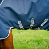 Horseware Ireland Amigo Bravo 12 Plus 100g #colour_navy-titanium-grey-silver