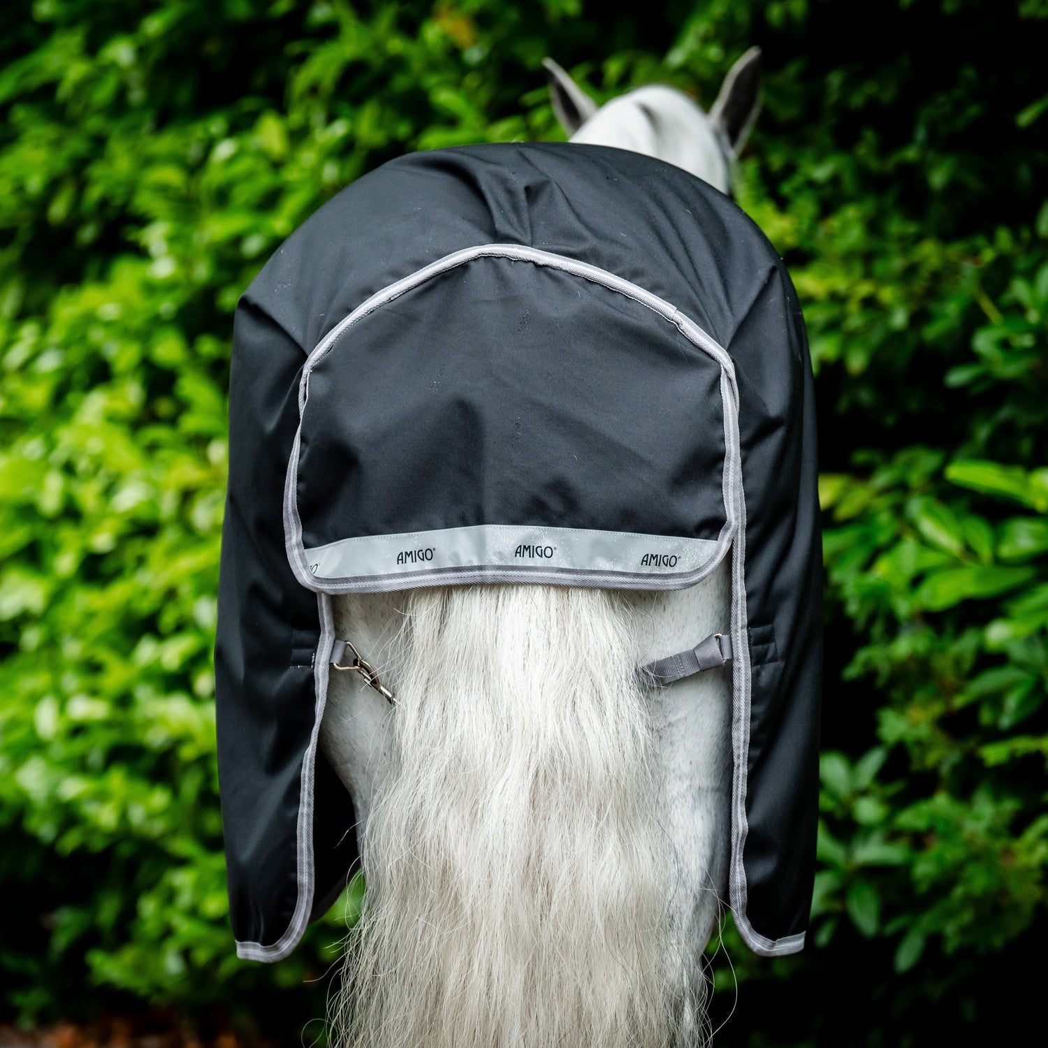 Horseware Ireland Amigo Bravo 12 Plus 100g #colour_black-titanium-grey-silver