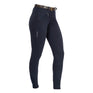Equestro Selene Model Woman Breeches In Stretch Cotton #colour_blue
