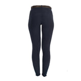 Equestro Selene Model Woman Breeches In Stretch Cotton #colour_blue